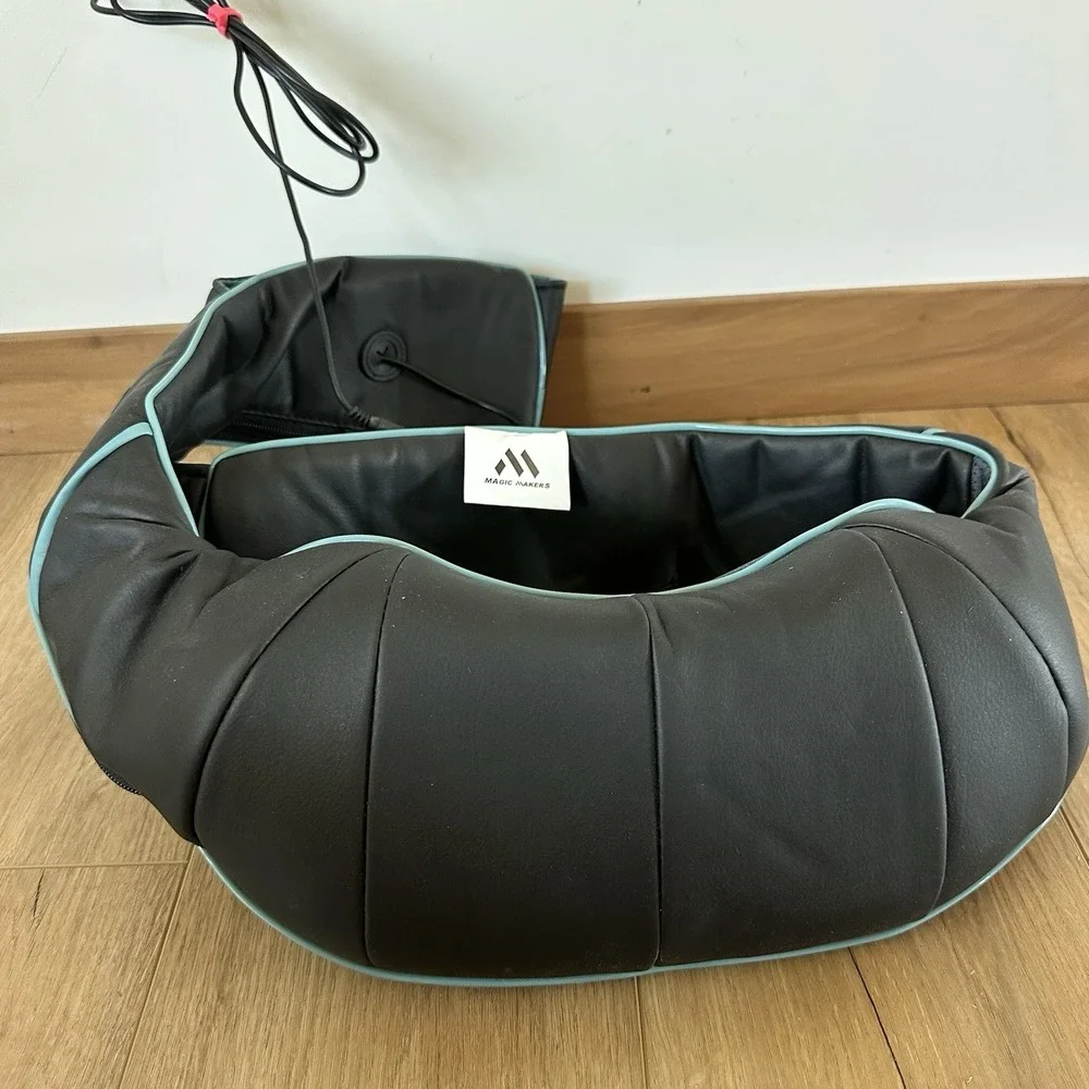Shiatsu Back Shoulder and Neck Massager with Heat, Electric Deep Tissue 4D Knead
